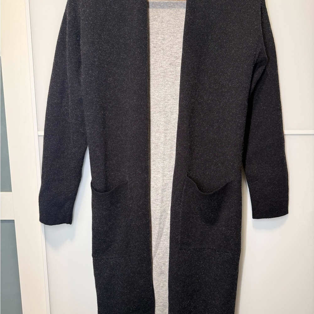 Babaton Soft Wool Long Cardigan - Picture 2 of 7